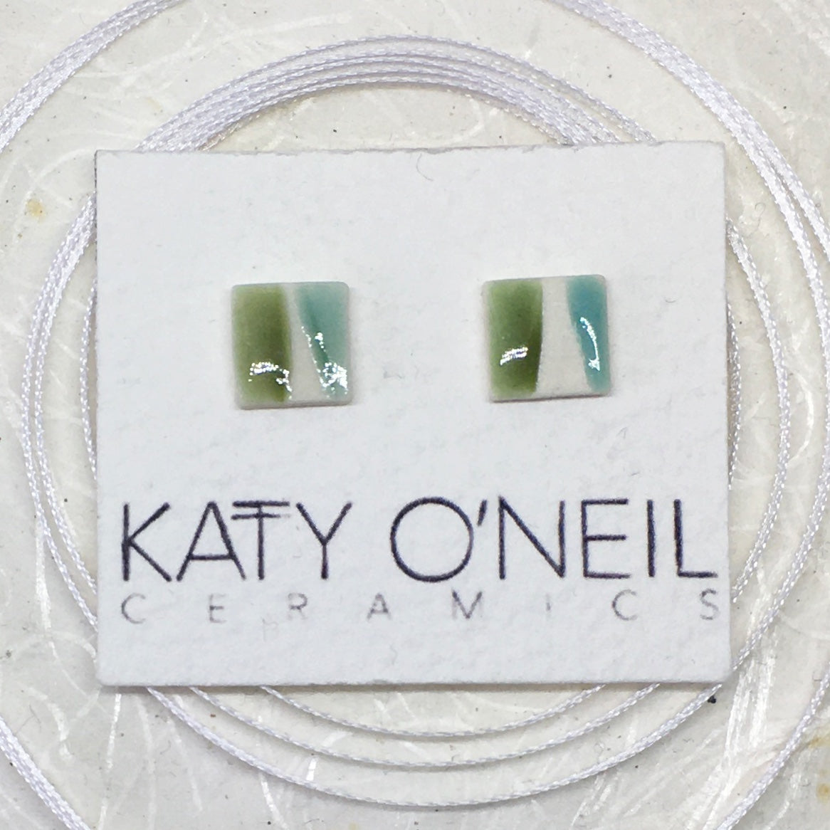 Small Square Earring 18