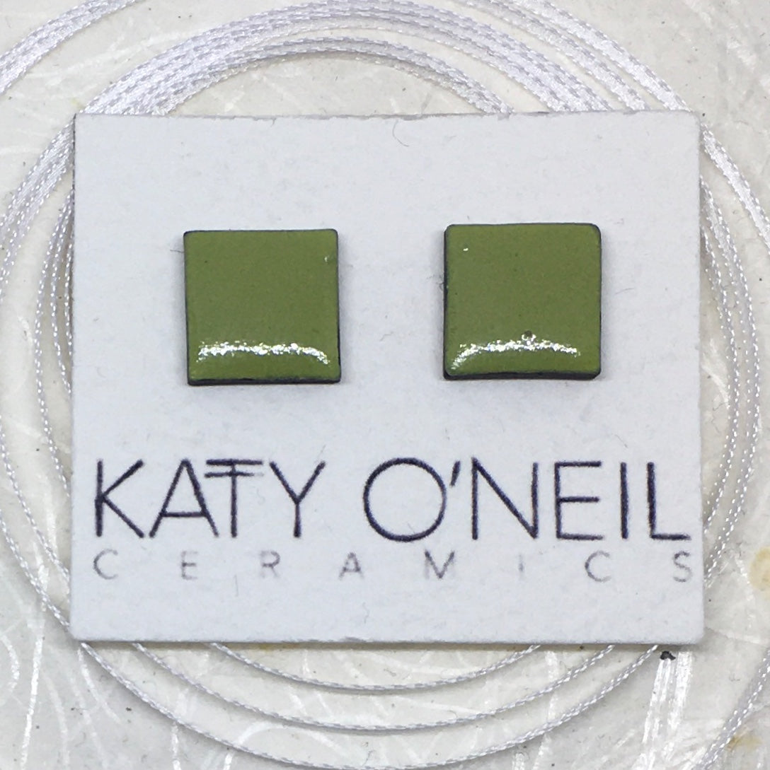 Medium Square Earrings 27