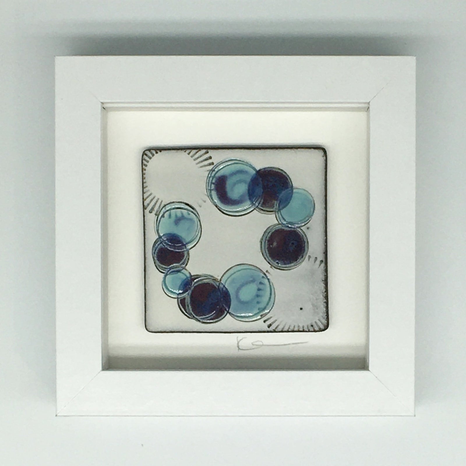 Framed tiny wall plaque 10