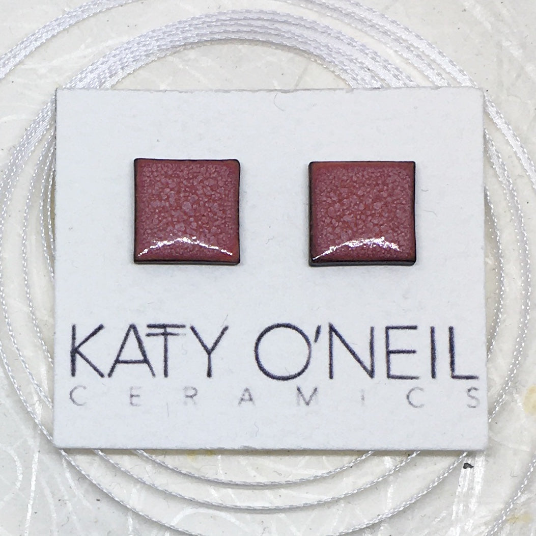 Medium Square Earrings 37