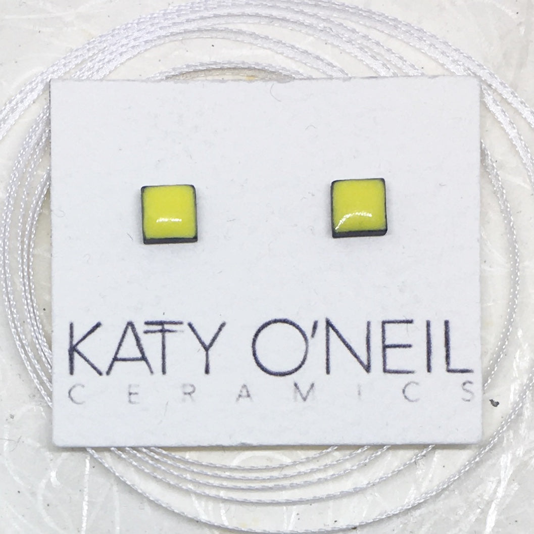 Tiny Square Earrings 32