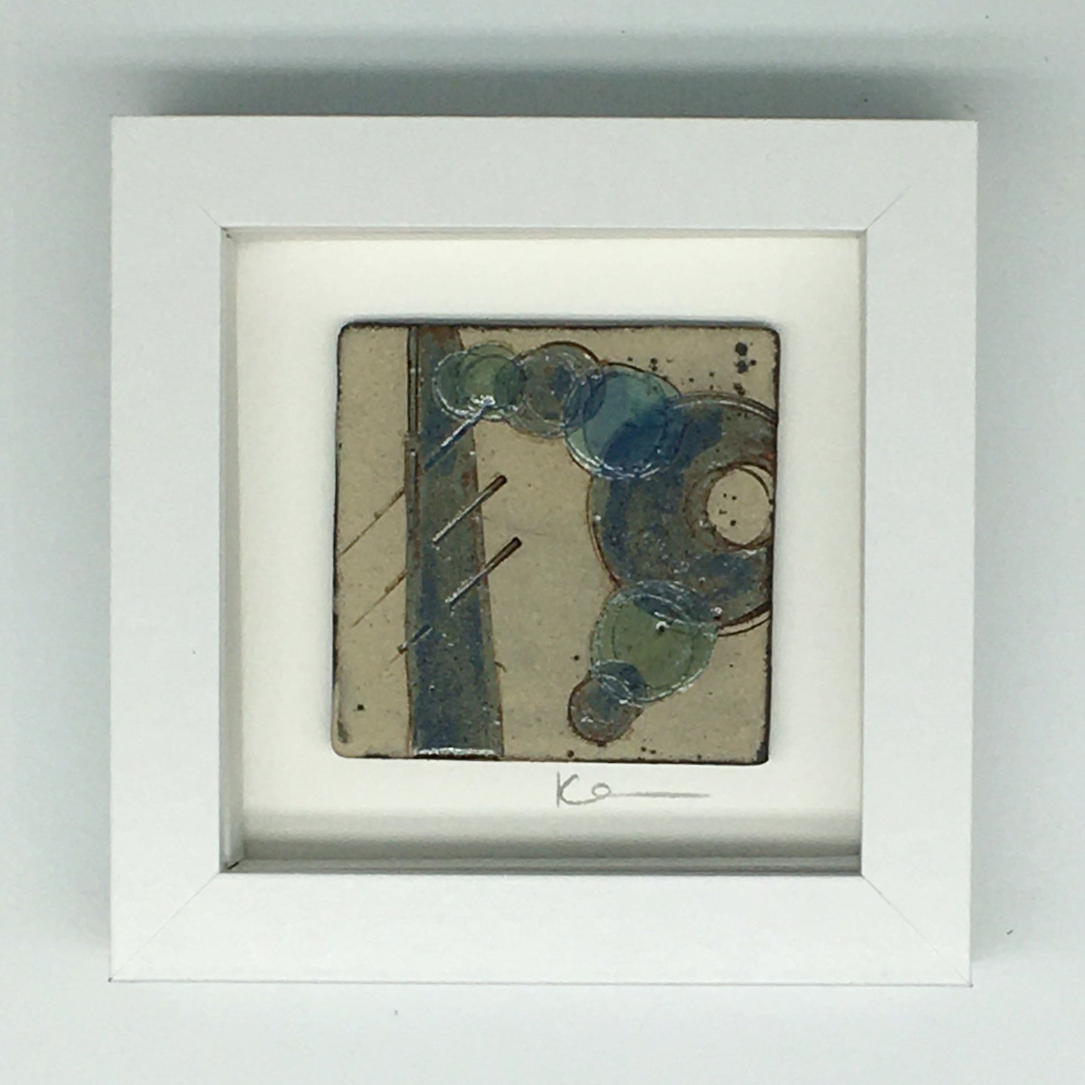 Framed tiny wall plaque 13