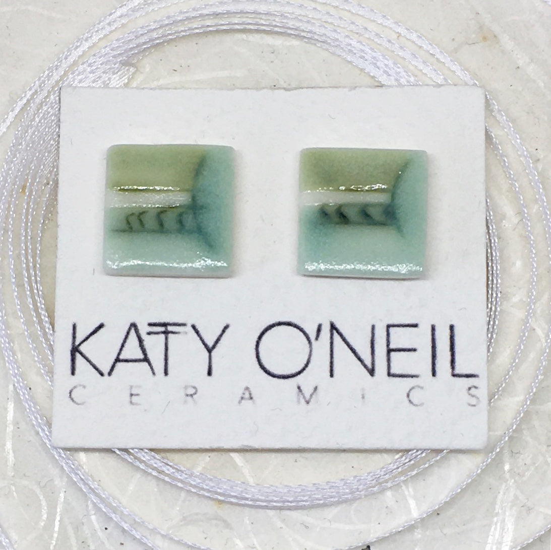 Large Square Earrings 14