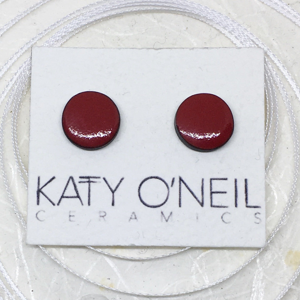 Medium Round Earrings 8