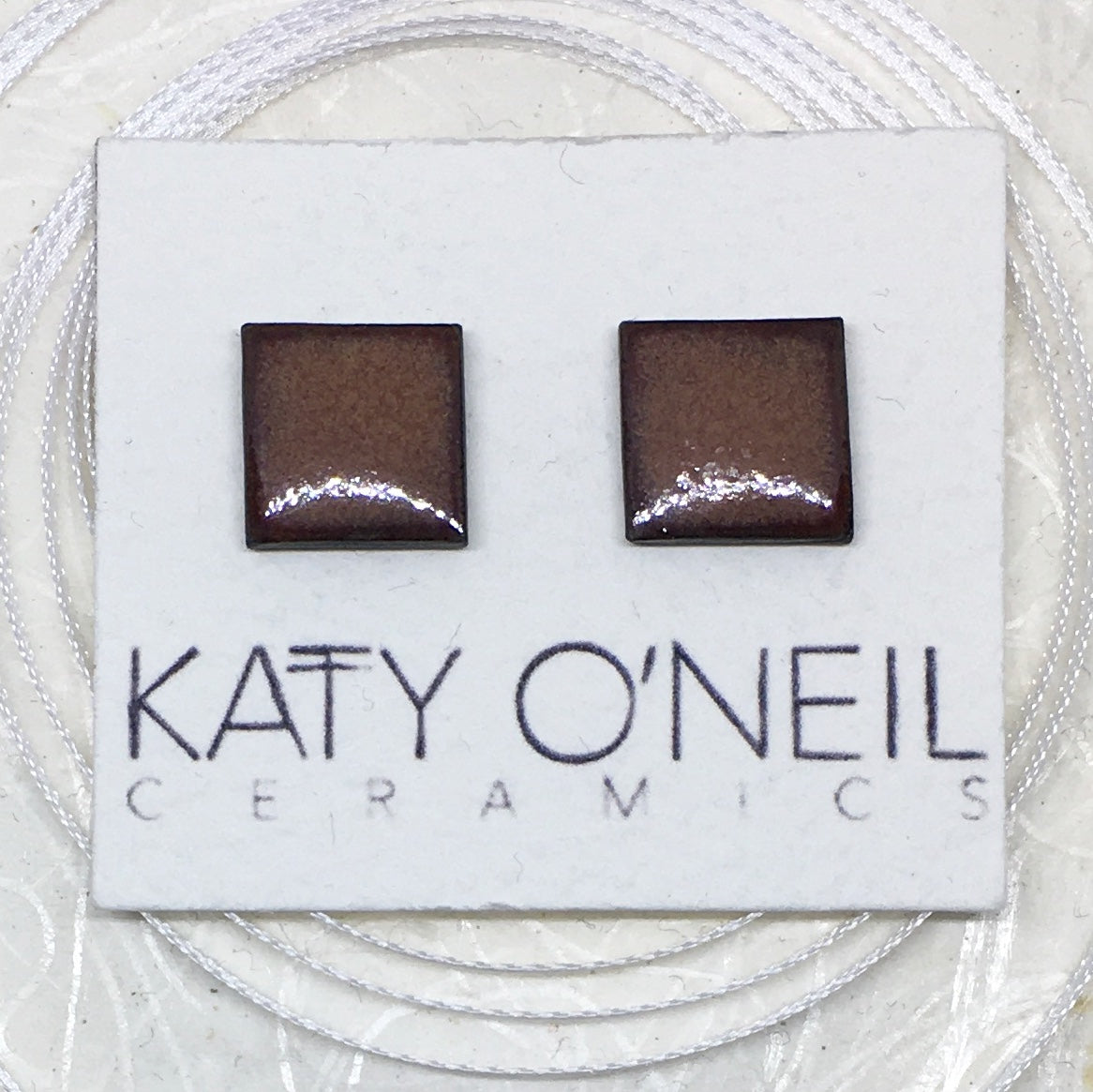 Medium Square Earrings 29