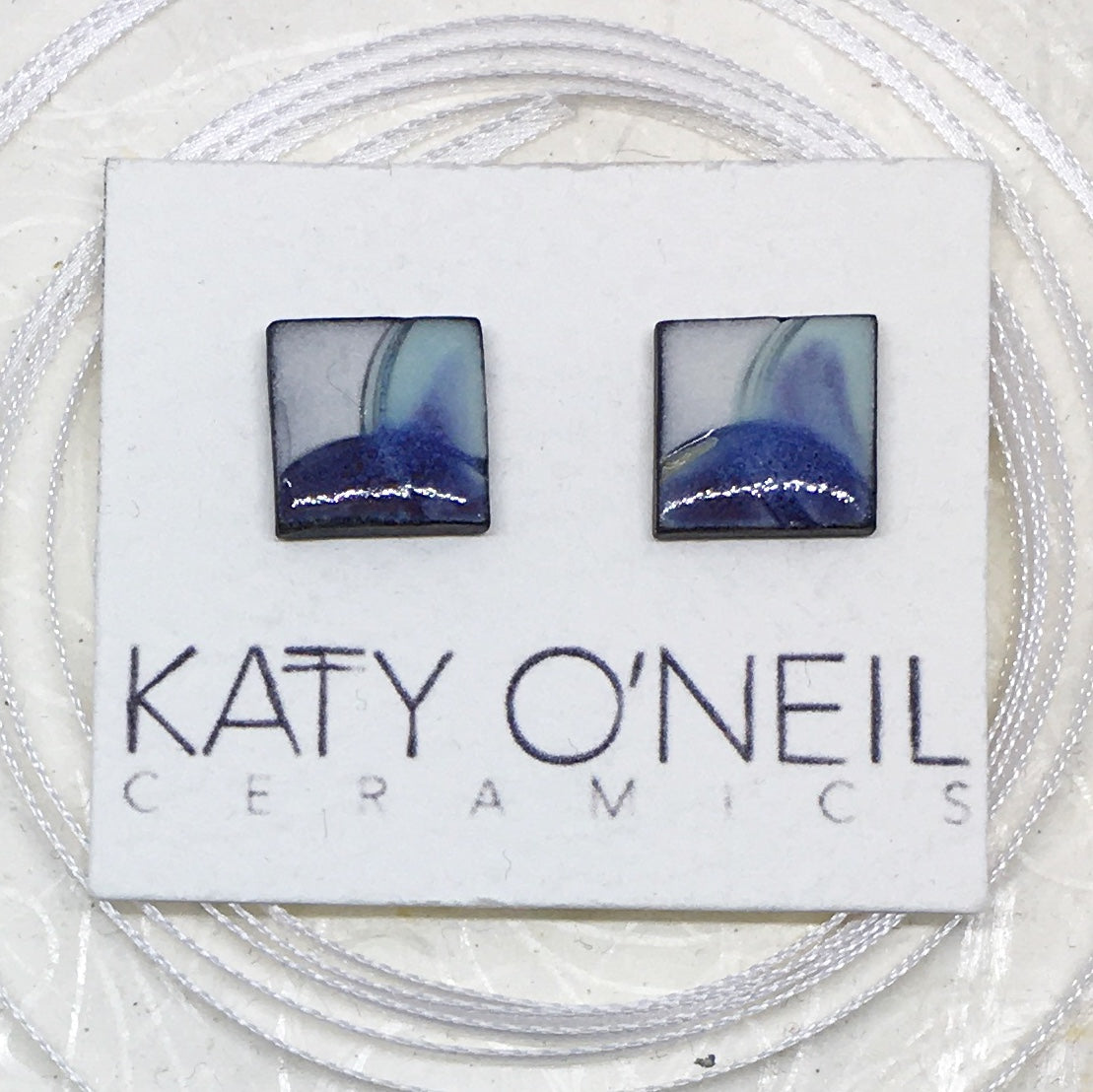 Medium Square Earrings 23