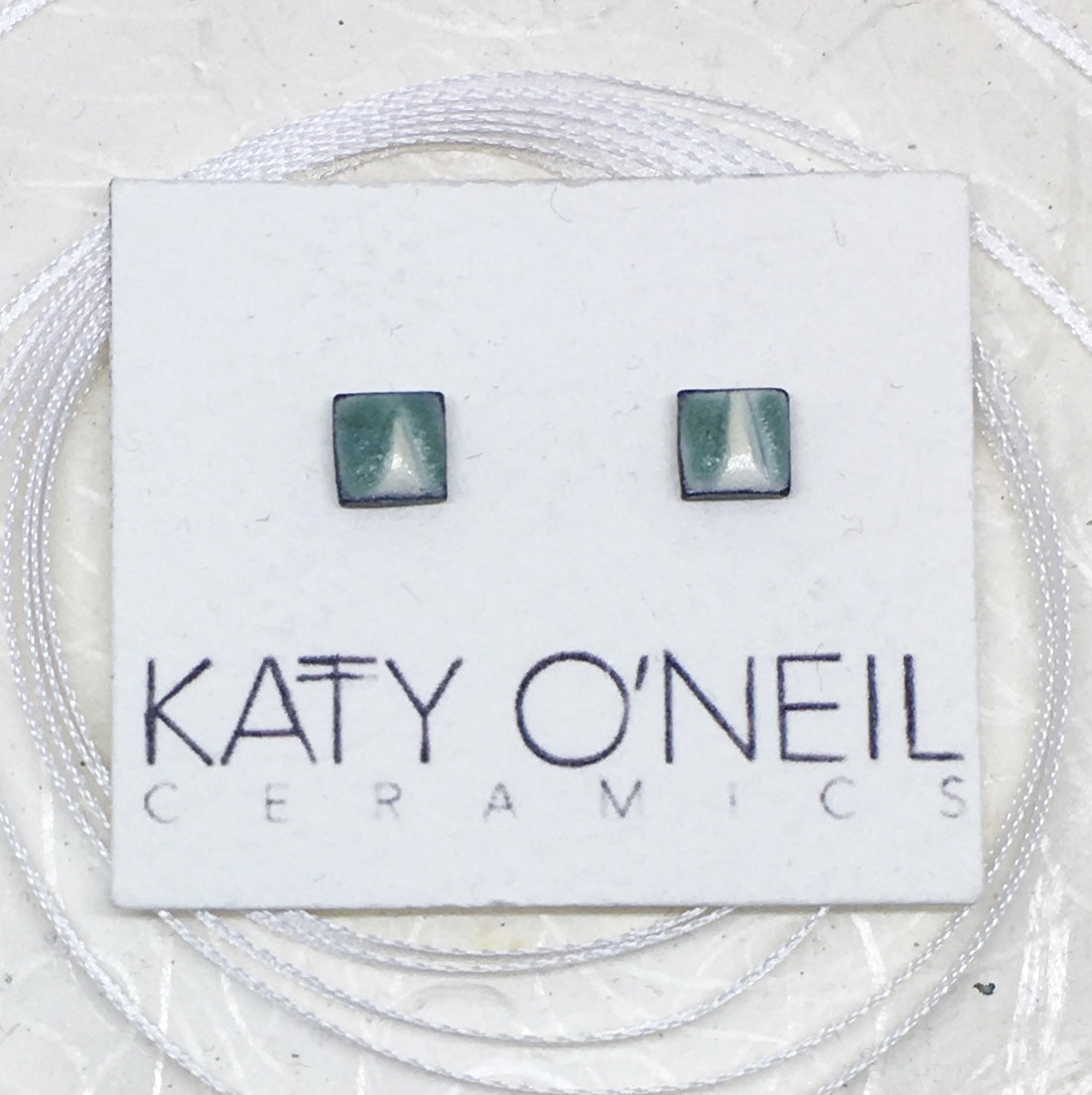 Tiny Square Earrings 8