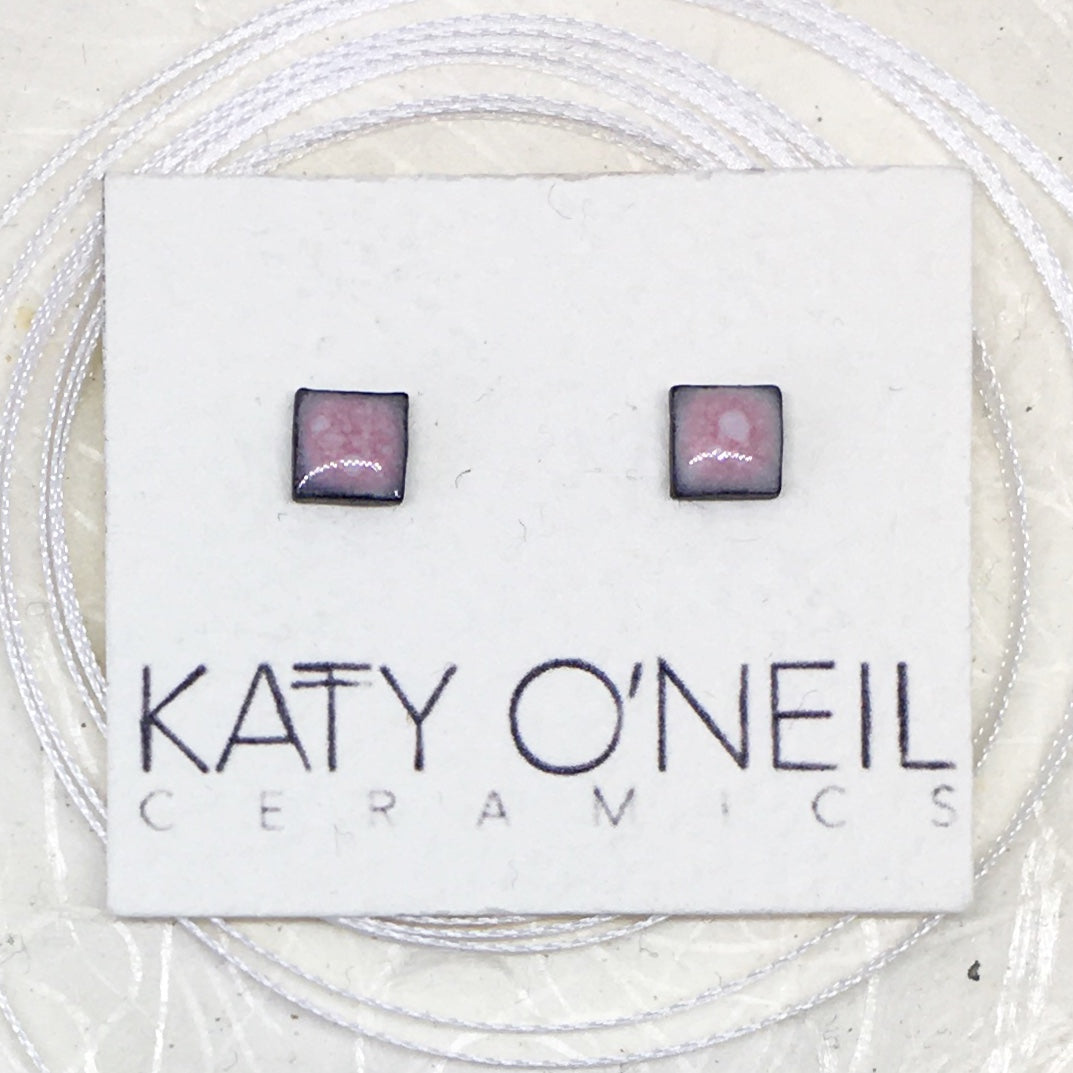 Tiny Square Earrings 12