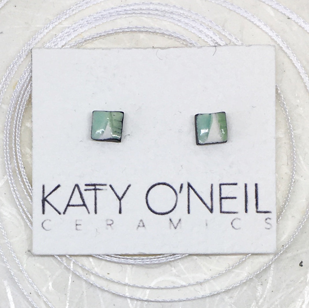 Tiny Square Earrings 3