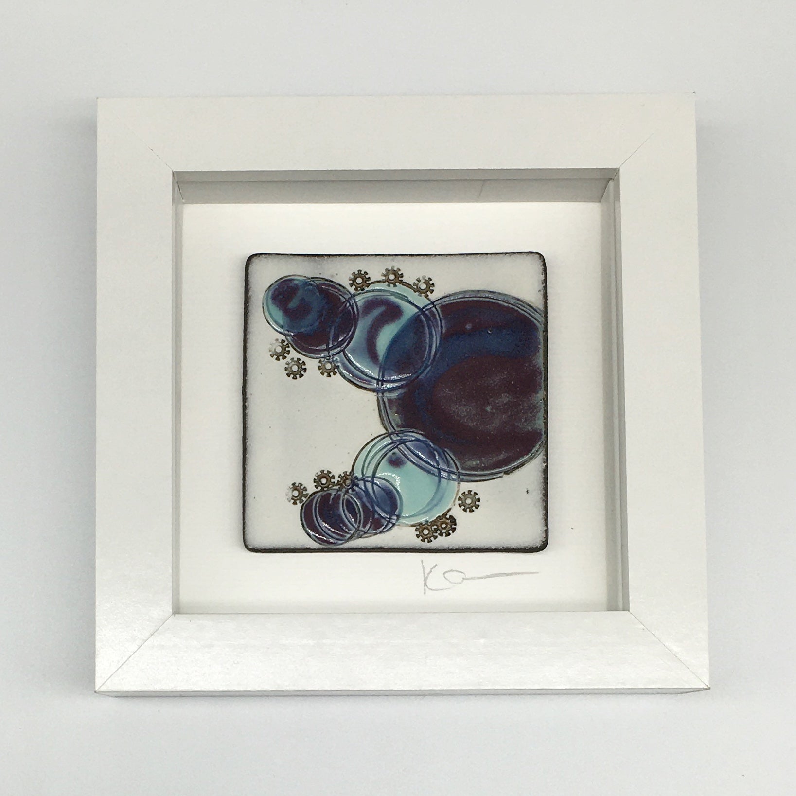 Framed tiny wall plaque 5