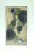 Medium wall plaque- with muted purple blue circles