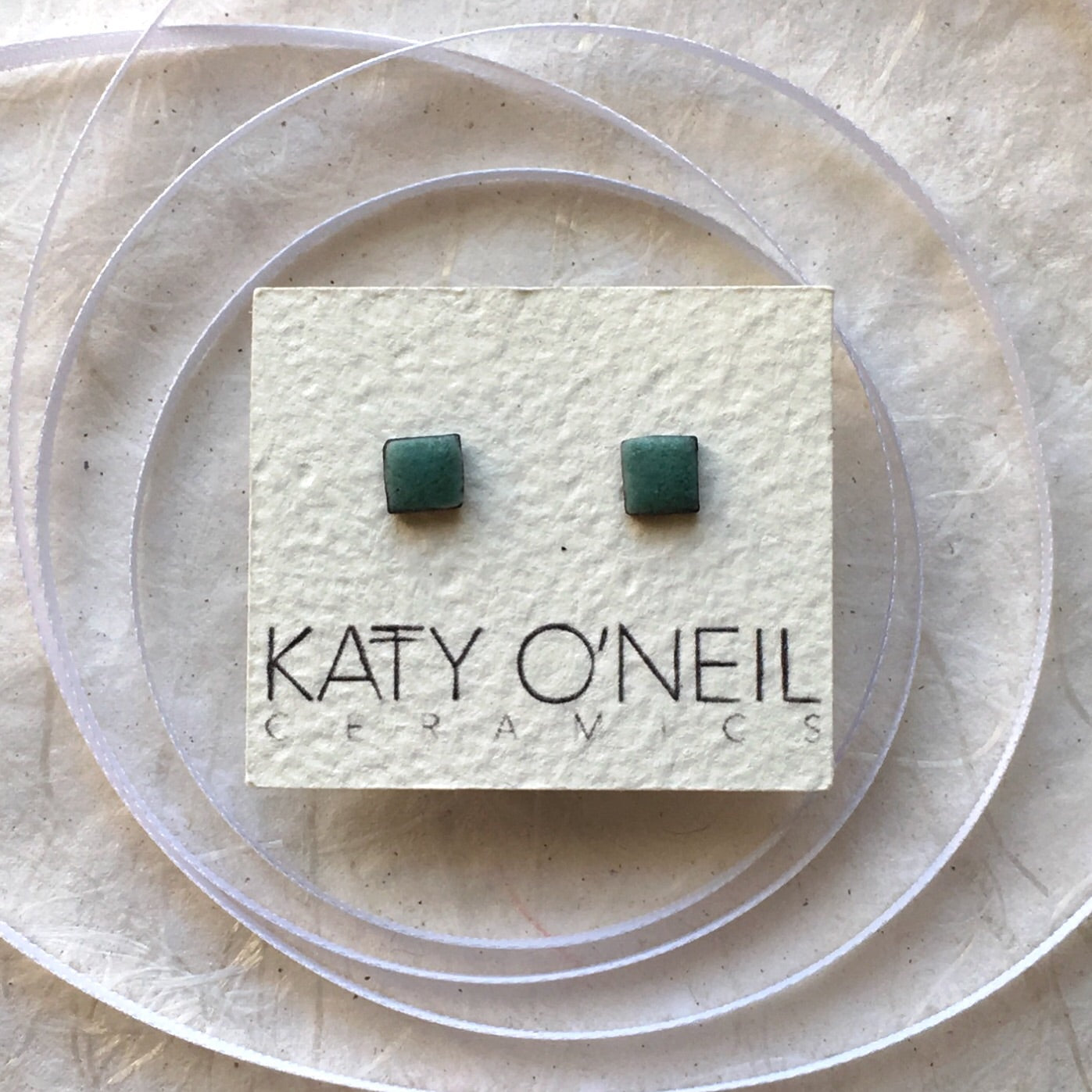 Tiny Square Earrings 7