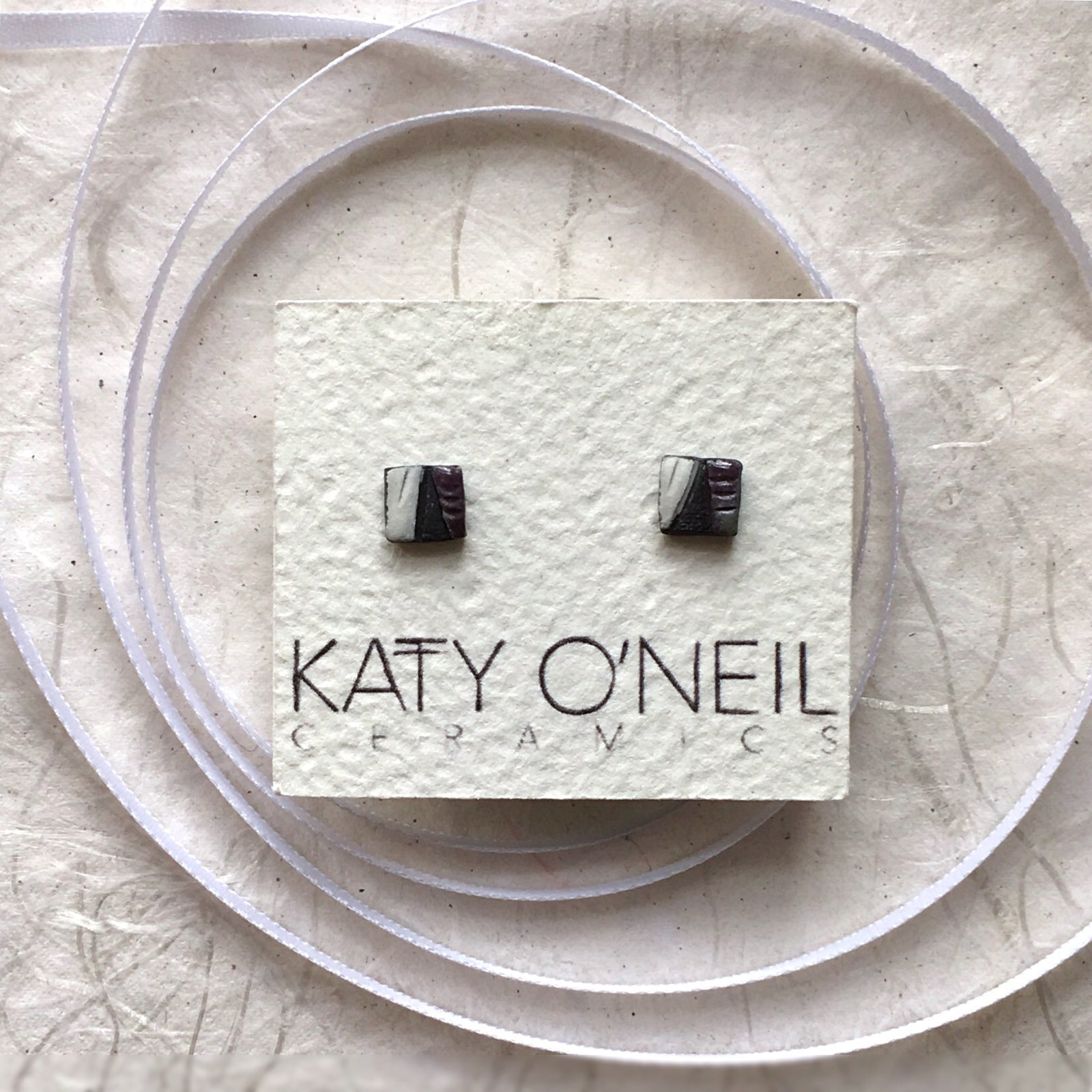 Tiny Square Earrings 5