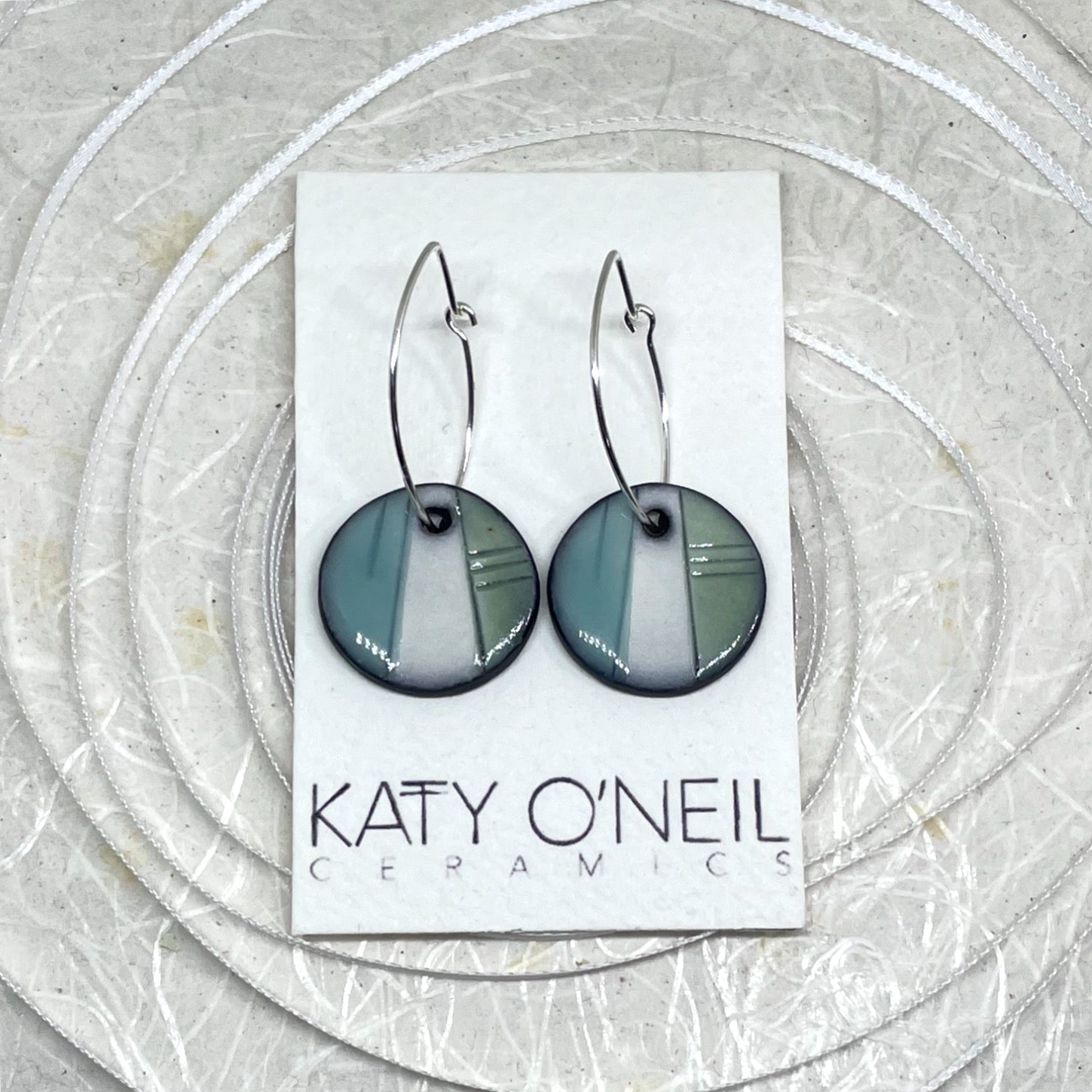 Drop Round Earrings 6