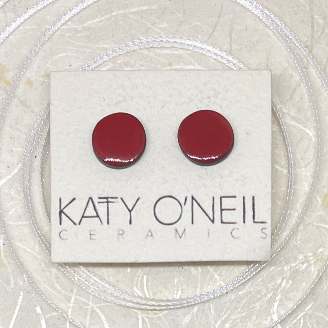 Medium Round Earrings 8