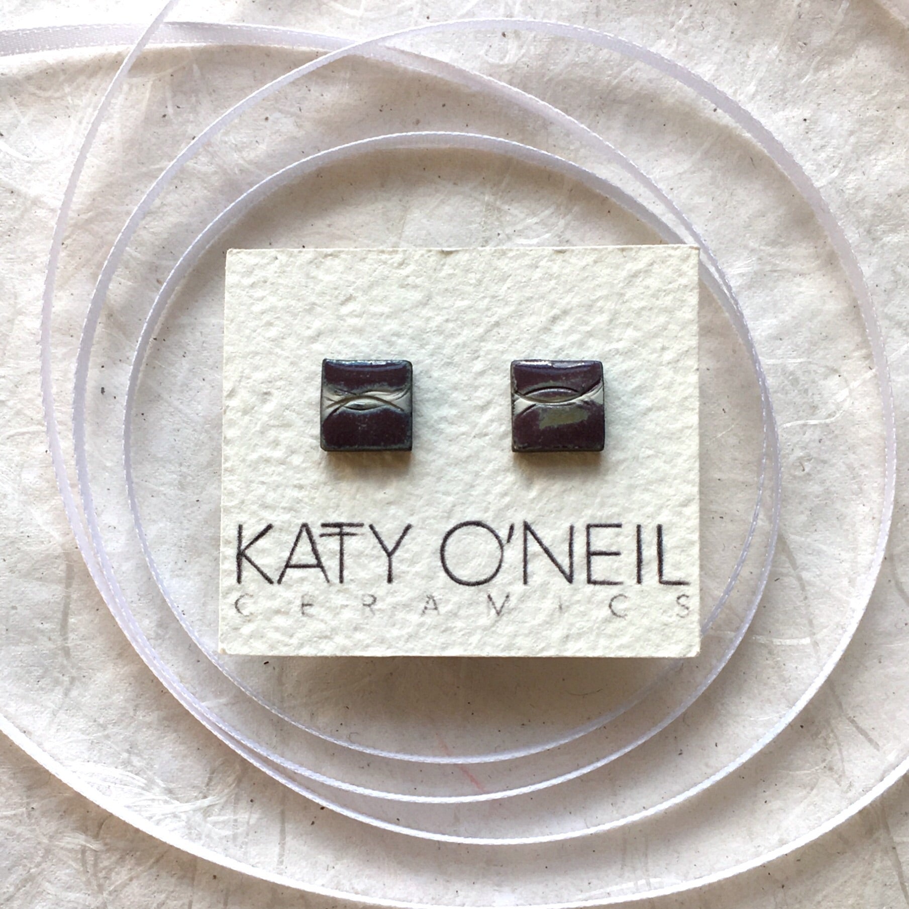 Small Square Earring 4