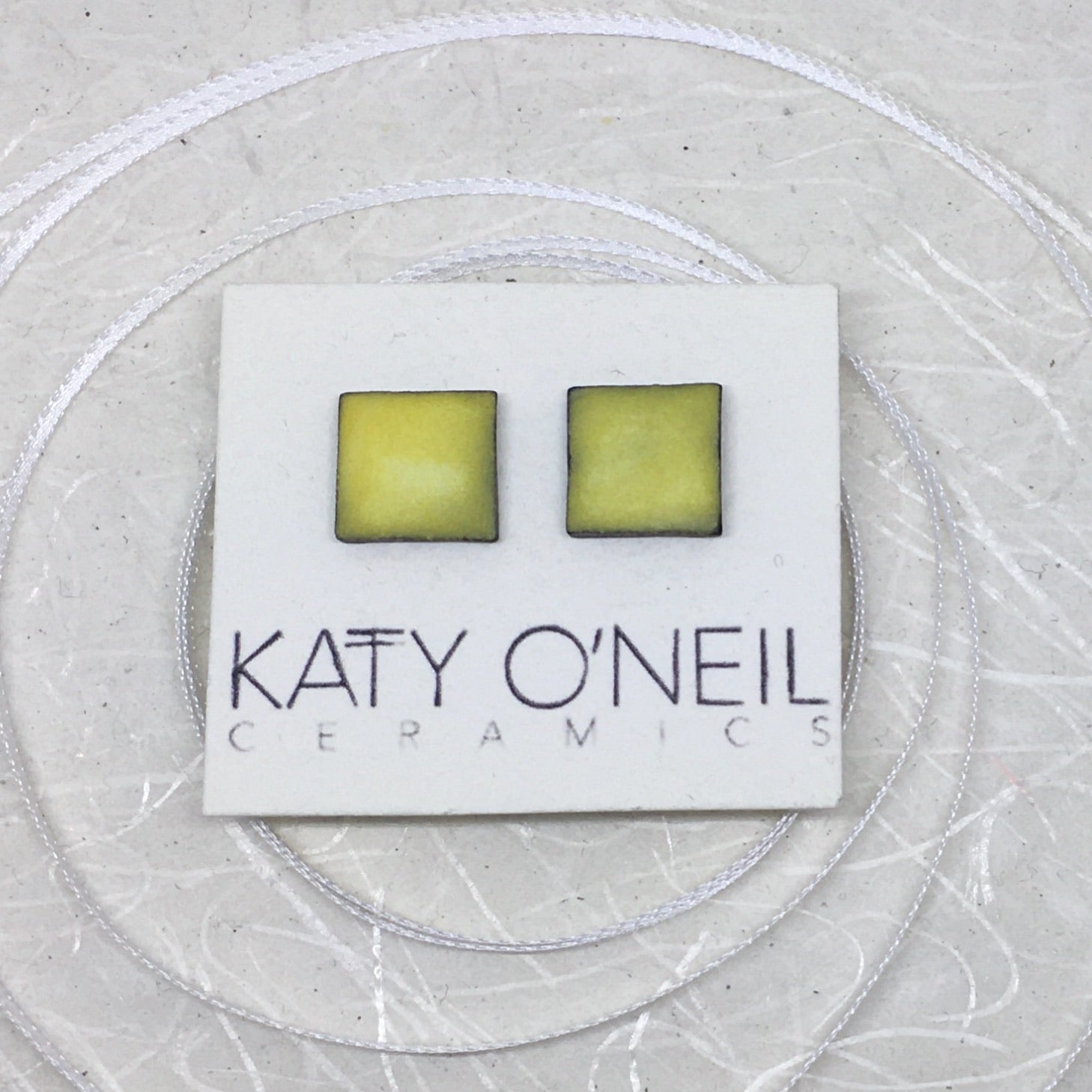 Medium Square Earrings 21