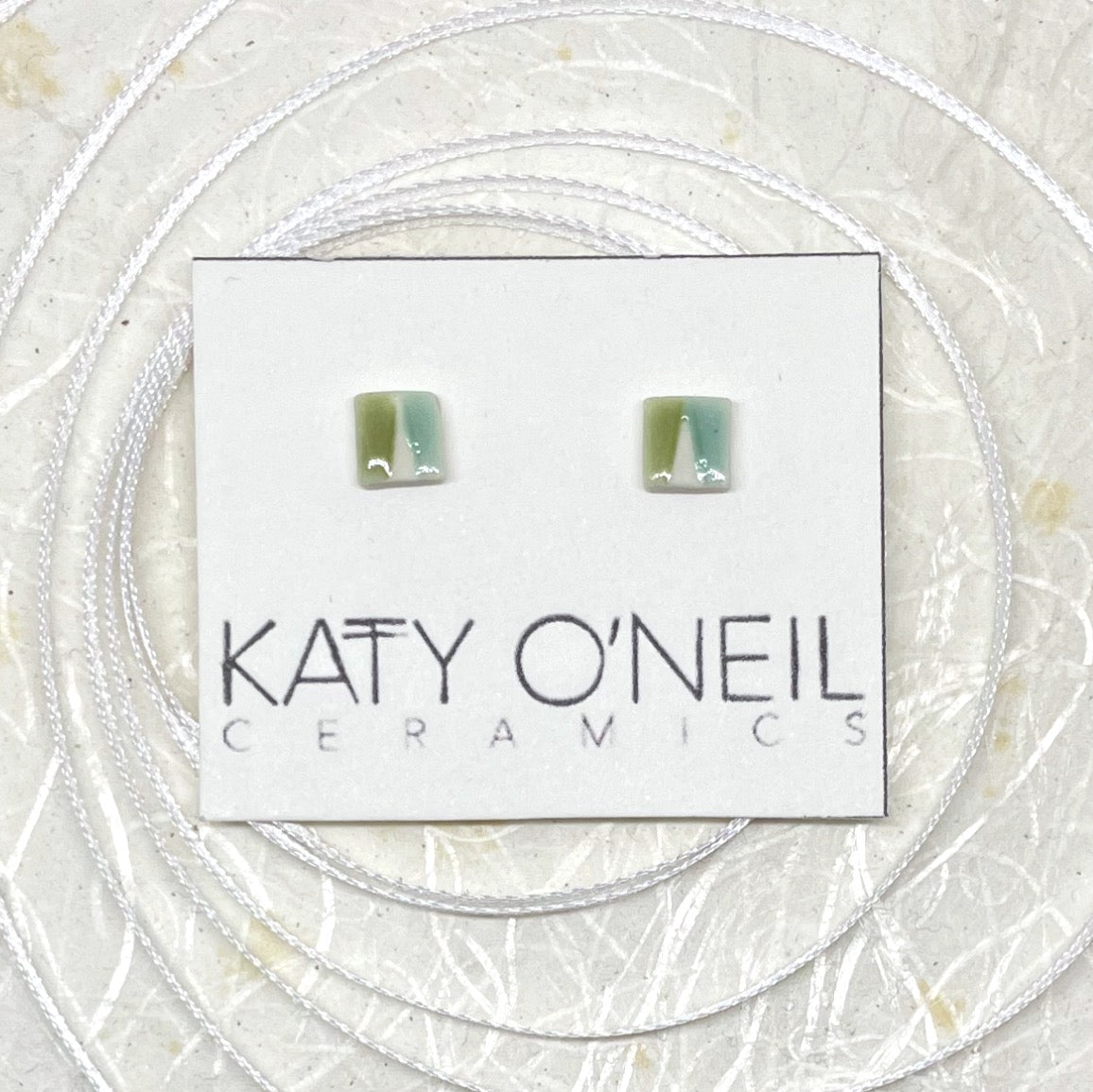 Tiny Square Earrings 35