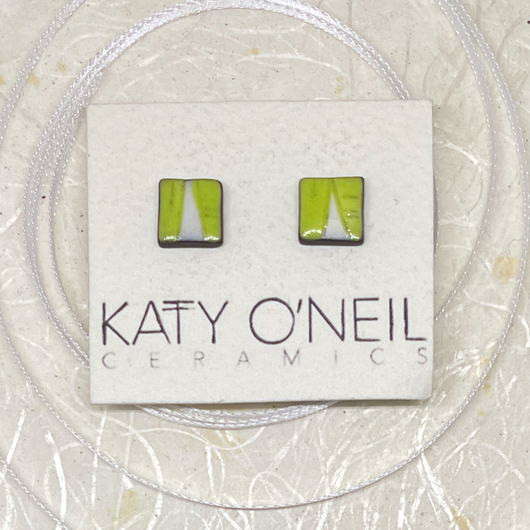 Small Square Earring 38