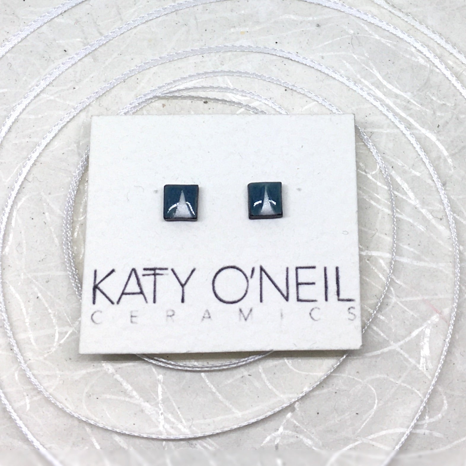 Tiny Square Earrings 11