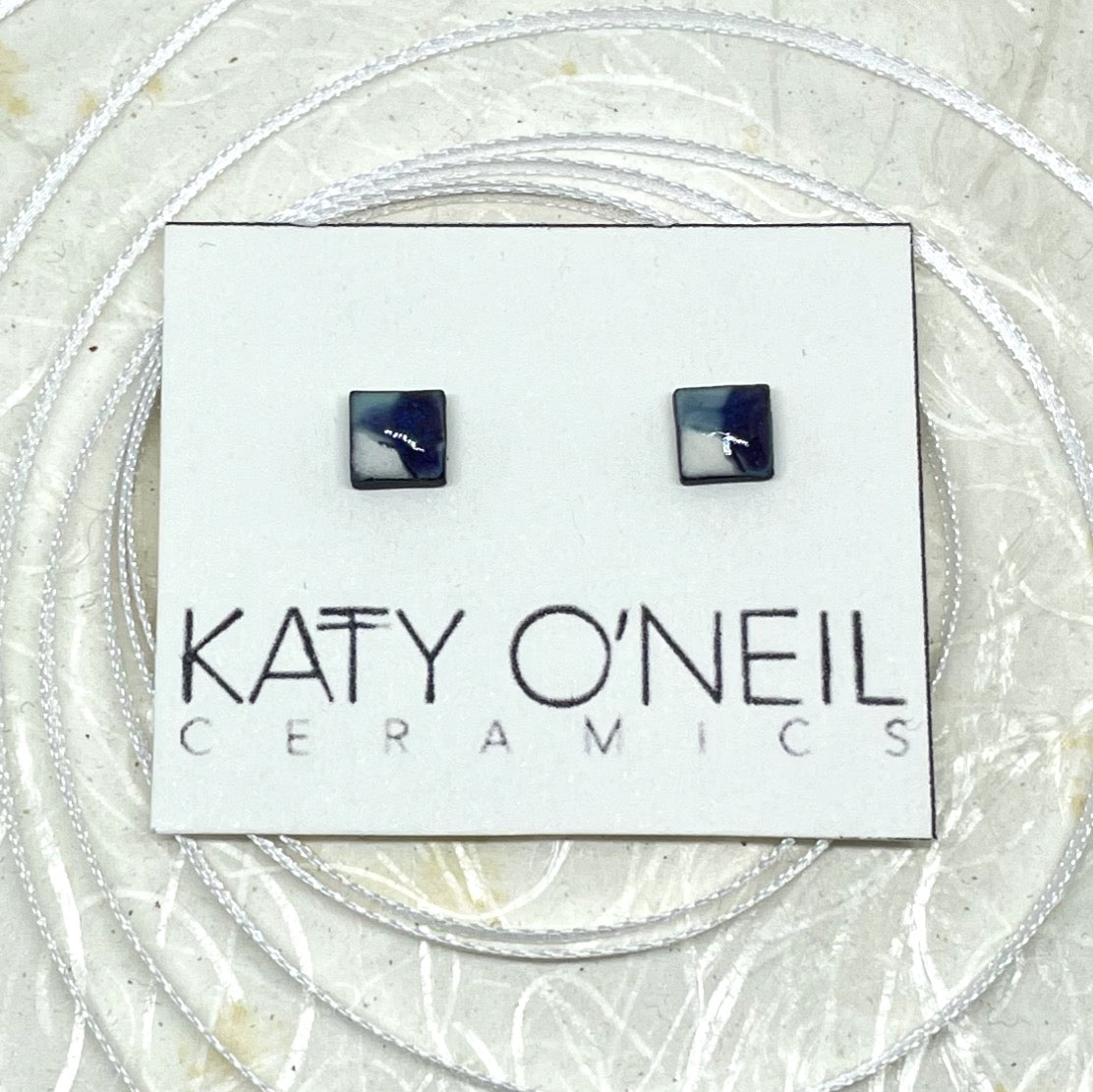 Tiny Square Earrings 19