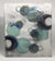 Large wall plaque - with purple crescents and blue circles