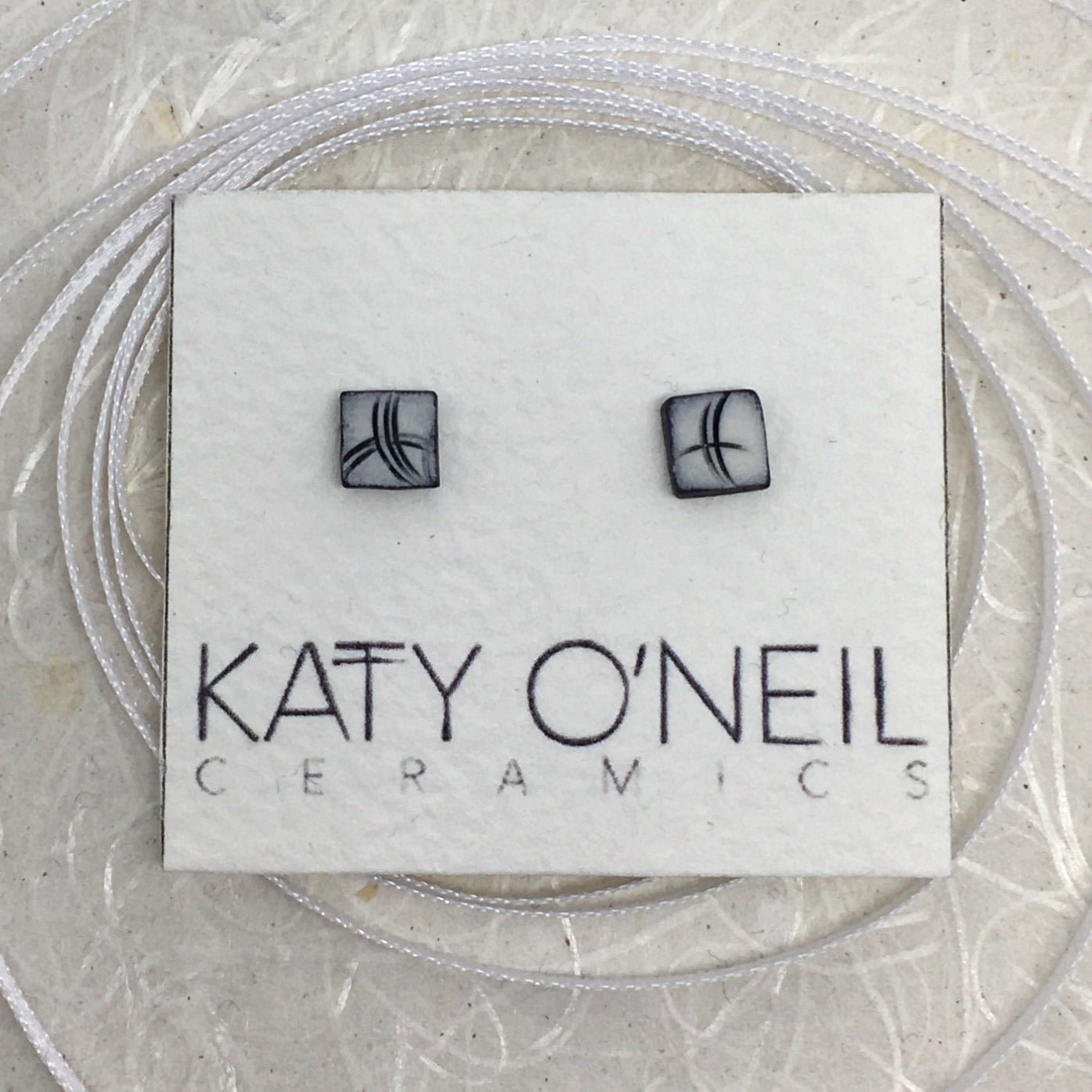 Tiny Square Earrings 43
