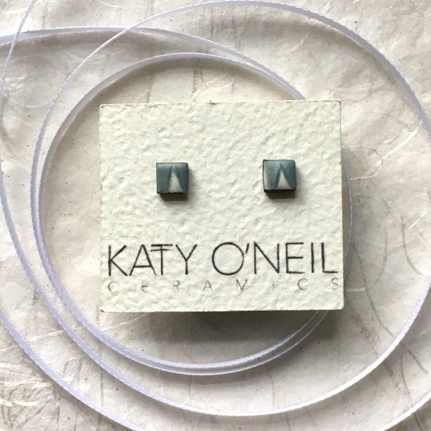 Tiny Square Earrings 15