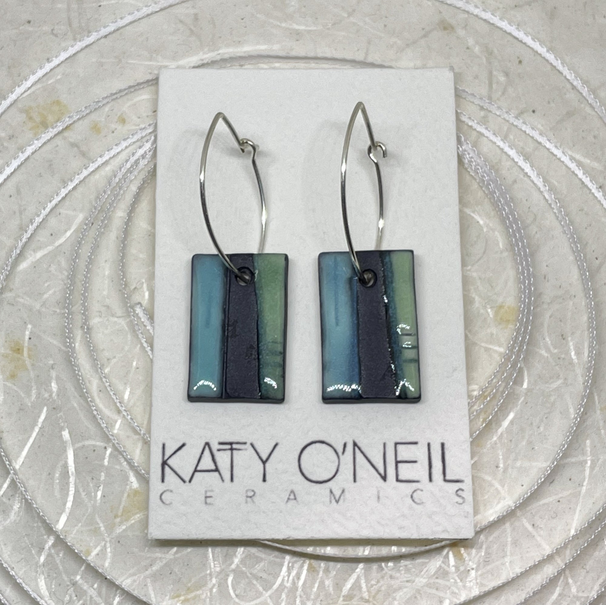 Drop Oblong Earrings 11