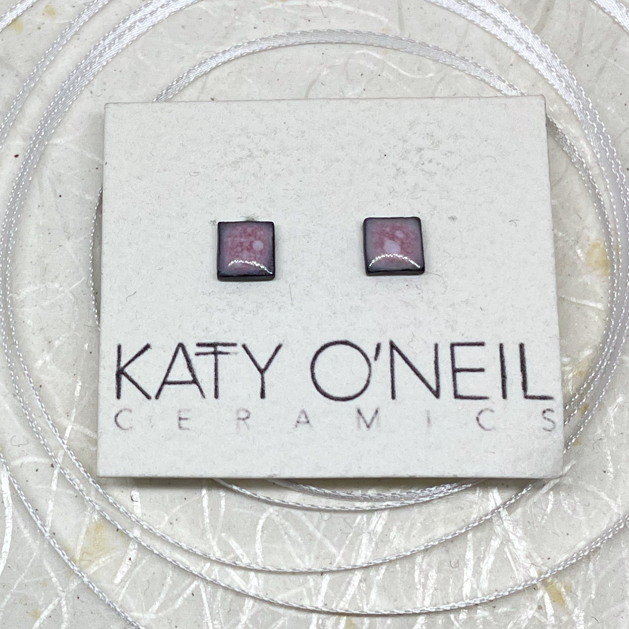 Tiny Square Earrings 12