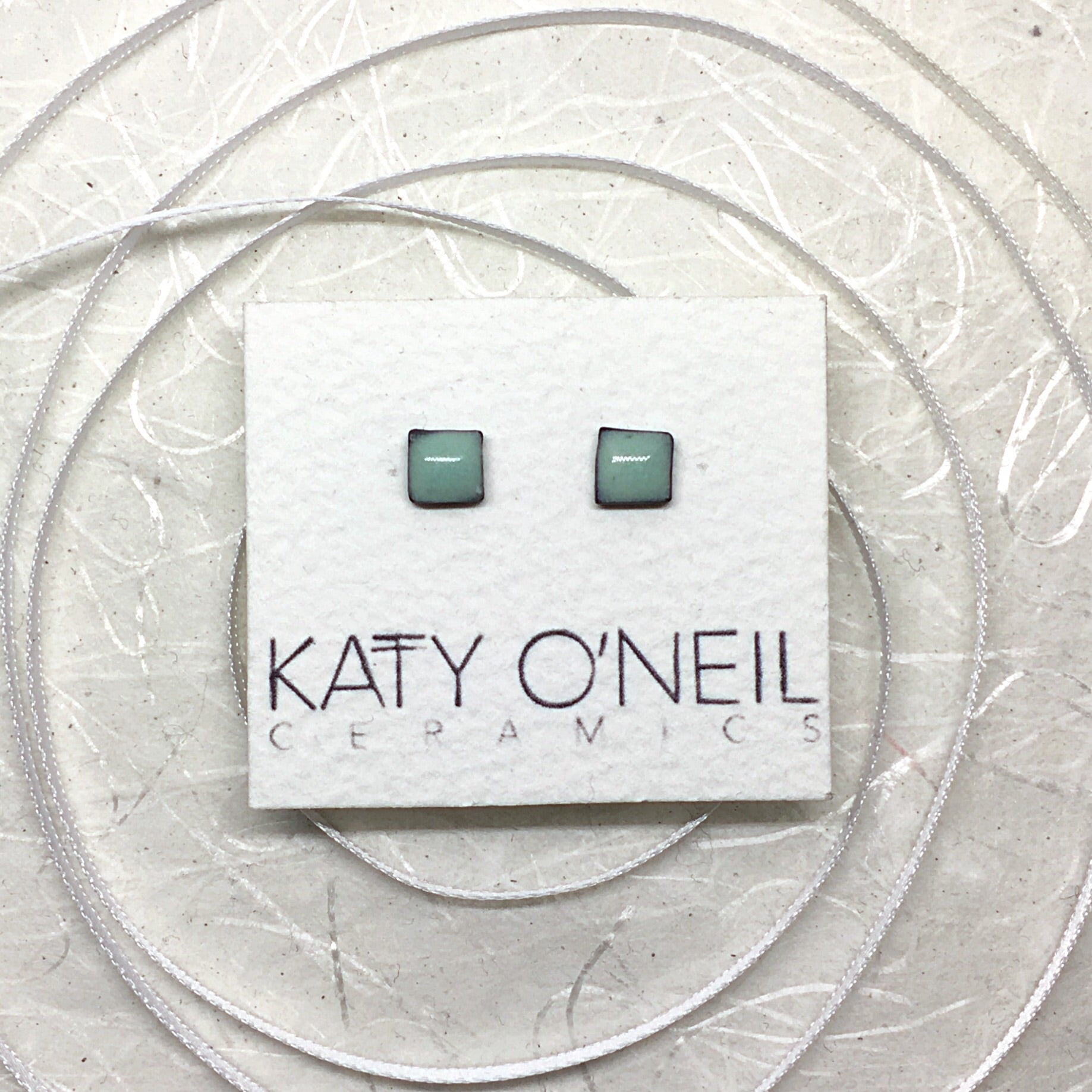Tiny Square Earrings 21
