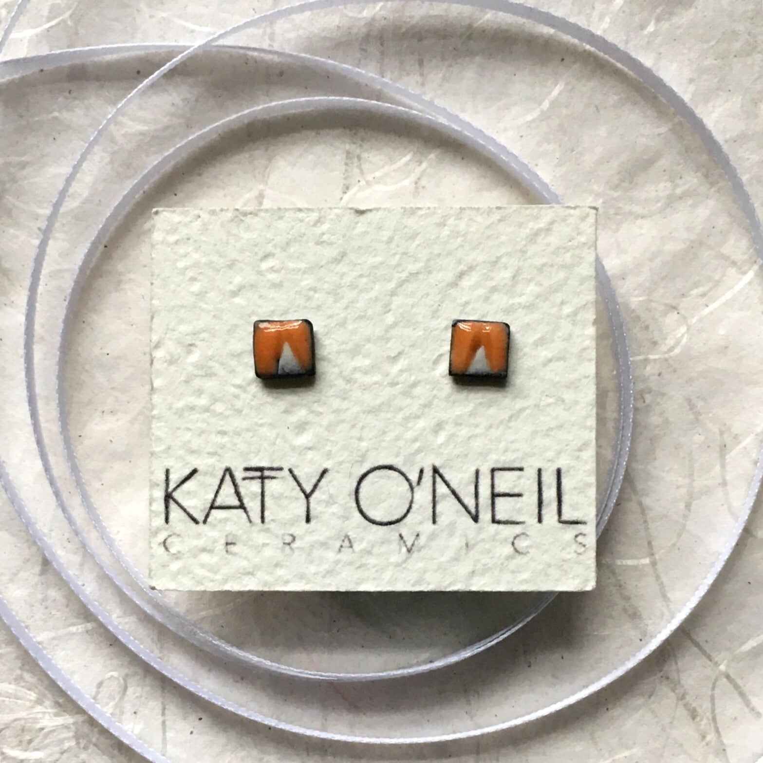 Tiny Square Earrings 23