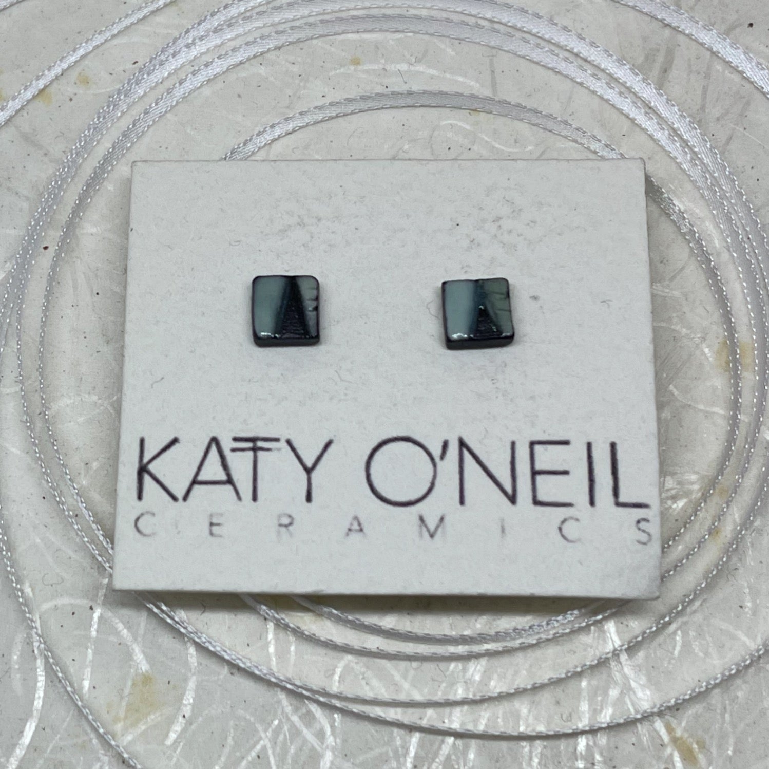Tiny Square Earrings 26