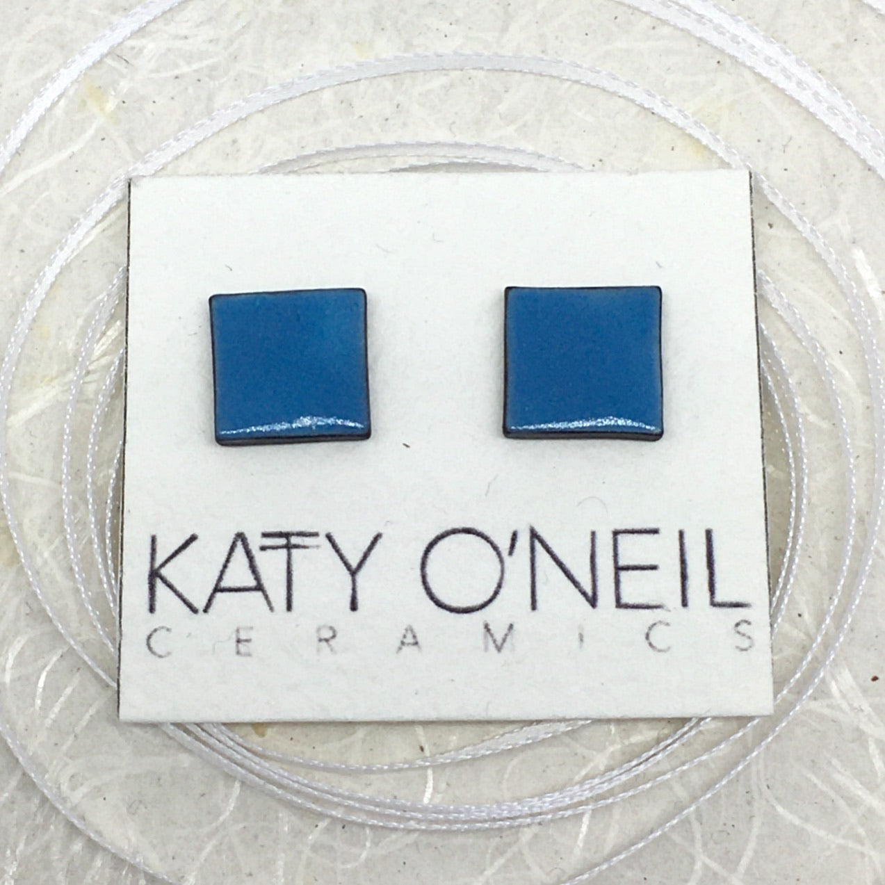 Medium Square Earrings 13