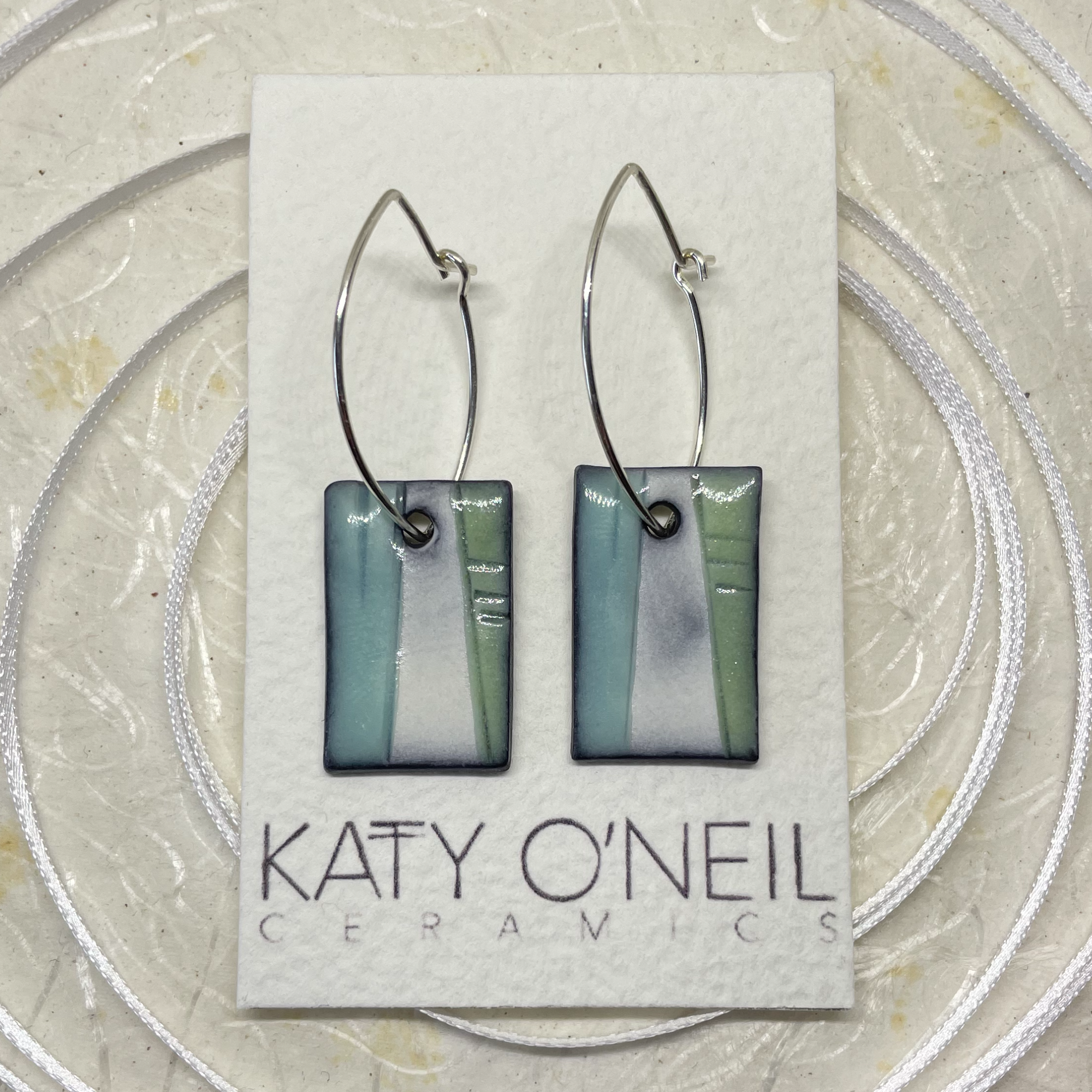 Drop Oblong Earrings 9